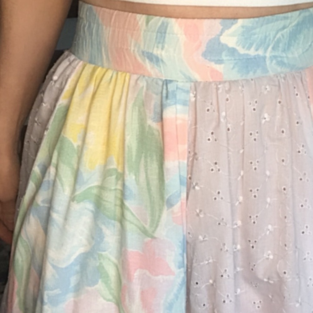SOLD Vintage 80s square dancing circle skirt - Picture 4 of 5